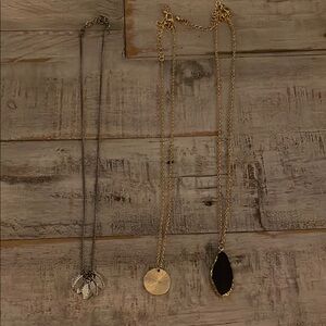 Elegant Gold and Silver Necklace Set